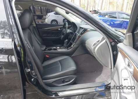 2019 Infiniti Q50 3.0T Luxe z USA, uszkodzony, nr VIN JN1EV7AP9KM518487